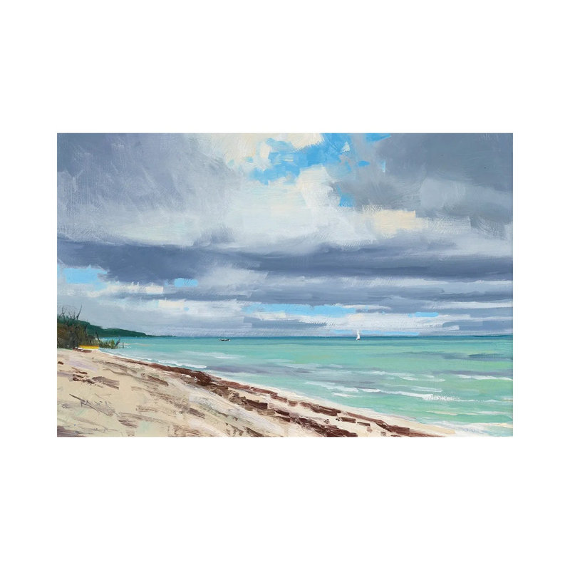 Keys Bech by Ben Bauer - Wrapped Canvas Painting, 20.32 cm H x 30.48 cm W