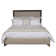 Louise/Lawrence King Upholstered Low Profile Panel Bed