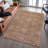 Premium Machine Washable Jamestown AMF1084 Damask Rug-1616552861