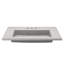 Plateau de meuble-lavabo en béton avec lavabo 36,5 po Capistrano-80489326-80489325