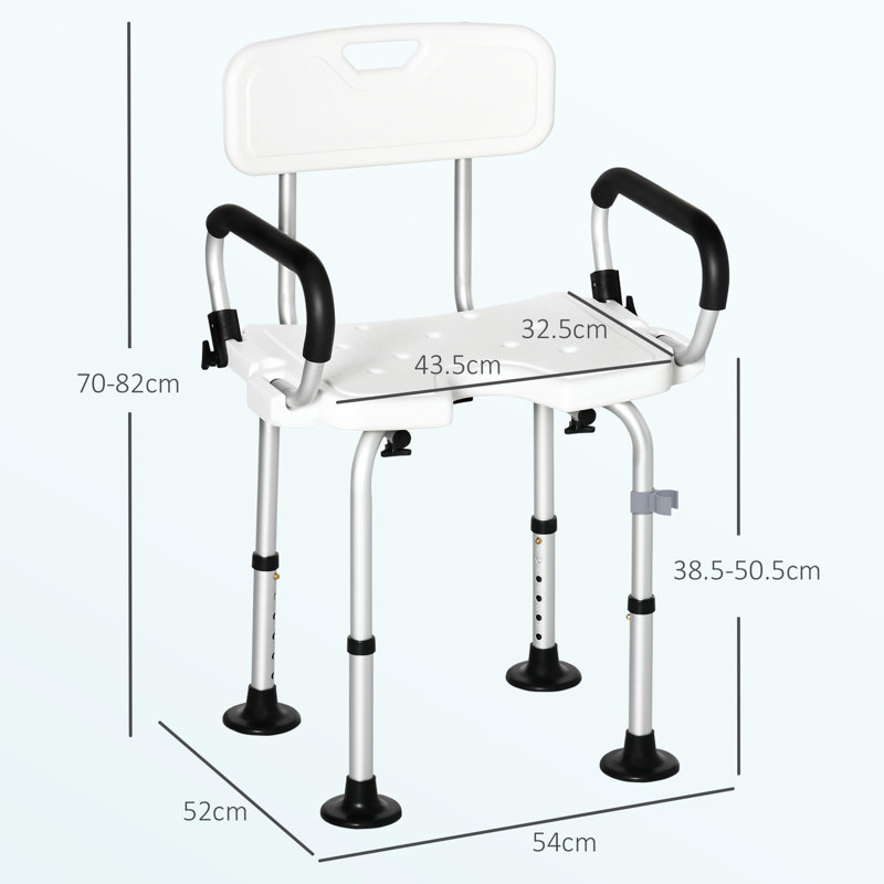 U-Shaped Shower Seat
