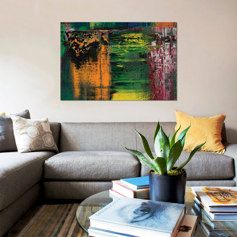 « santeria », reproduction sur toile, H 40 po x l 60 po x P 1,5 po, Toile tendue, Pas de tapis