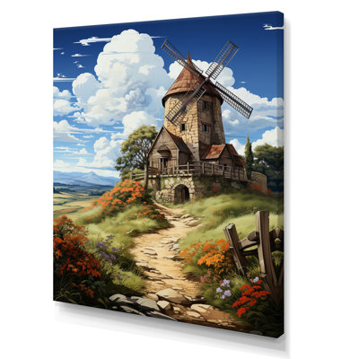 " Countryside The Old Windmill II "