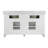 Chauvigny 60'' Double Bathroom Vanity with Marble Top-2131682913