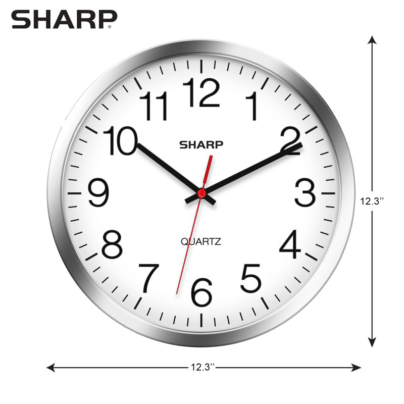 Wall Clock, Silver
