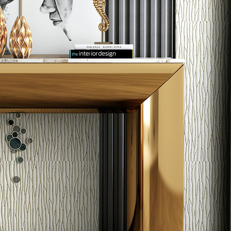 Console Modern Minimalist Luxury, H 31,5 po x l 47,24 po x P 15,75 po