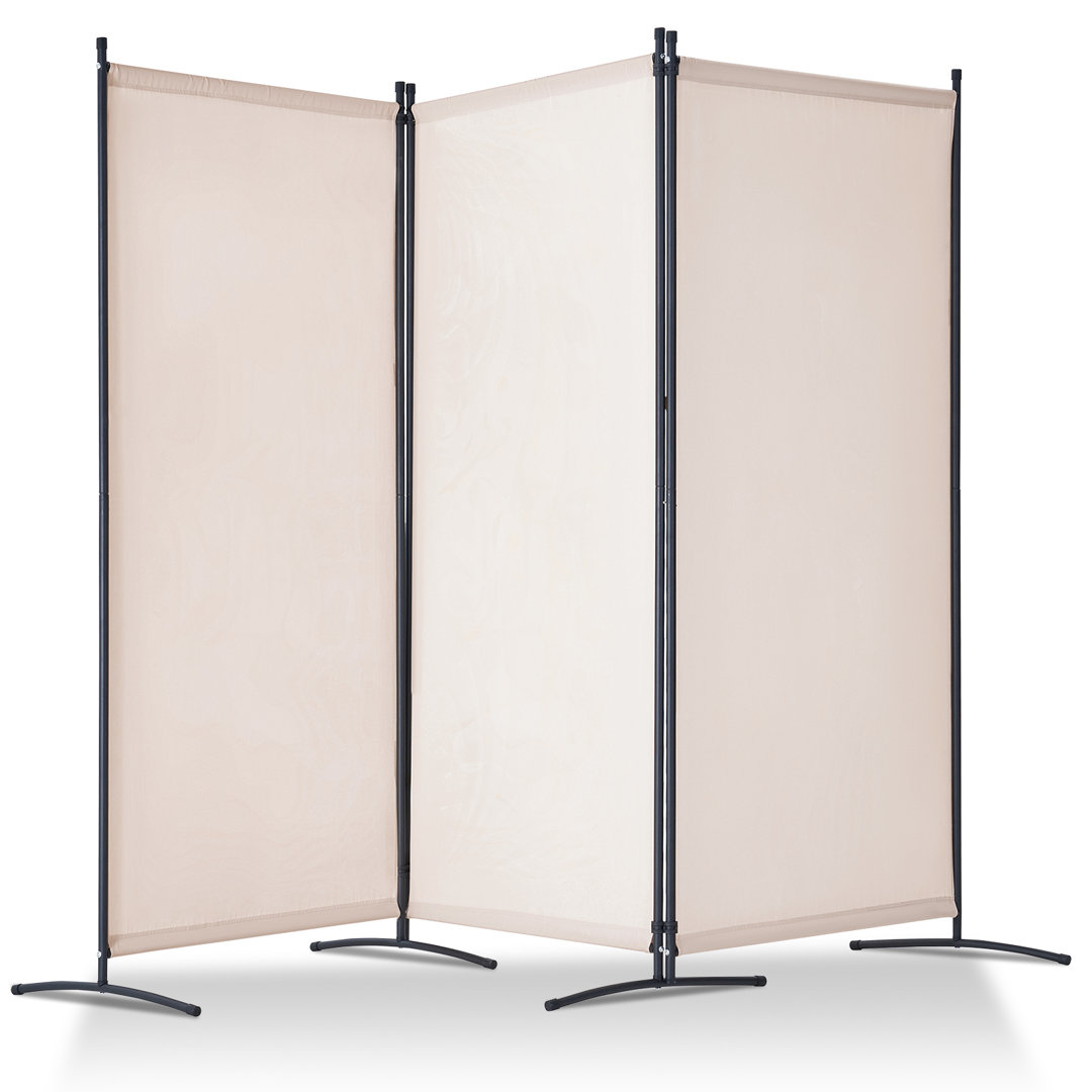 Room Divider 3 Panel Fabric Room Privacy Screen for Office Bedroom