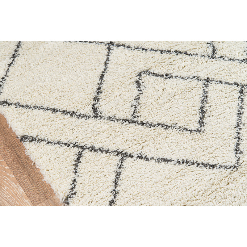 Coss Geometric Indoor Rug, Rectangle 3'11" x 5'7"