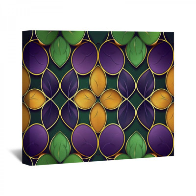 «Leaf Motif» sur toile