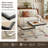 Modern Nesting Coffee Table, Space-Saving 2-Piece Set