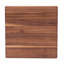 Planche en noyer grain 1,5 "avec pieds en acier inoxydable Gift-243497700-243497712