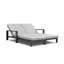 Double chaise longue d'extérieur en métal Hoyt-658772240-632828221