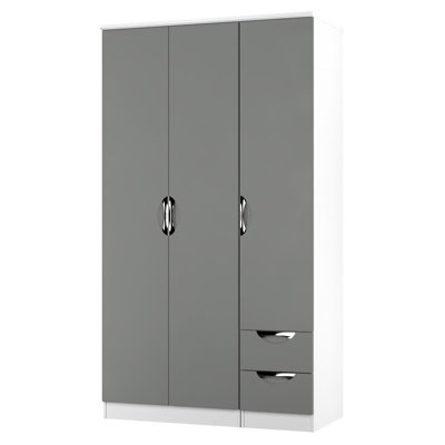 Bhodhini Manufactured Wood Wardrobe
