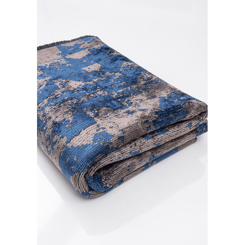 Rapture Abstract Area Rug, Rectangle 9'10" x 14'