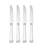 Pfaltzgraff Beckham 20-Piece Stainless Steel Flatware Set, Service for 4