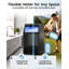 Machine à glaçons commerciale sous comptoir de 120 lb/jour avec capacité de stockage de 33 lb, double alimentation en eau et autonettoyage