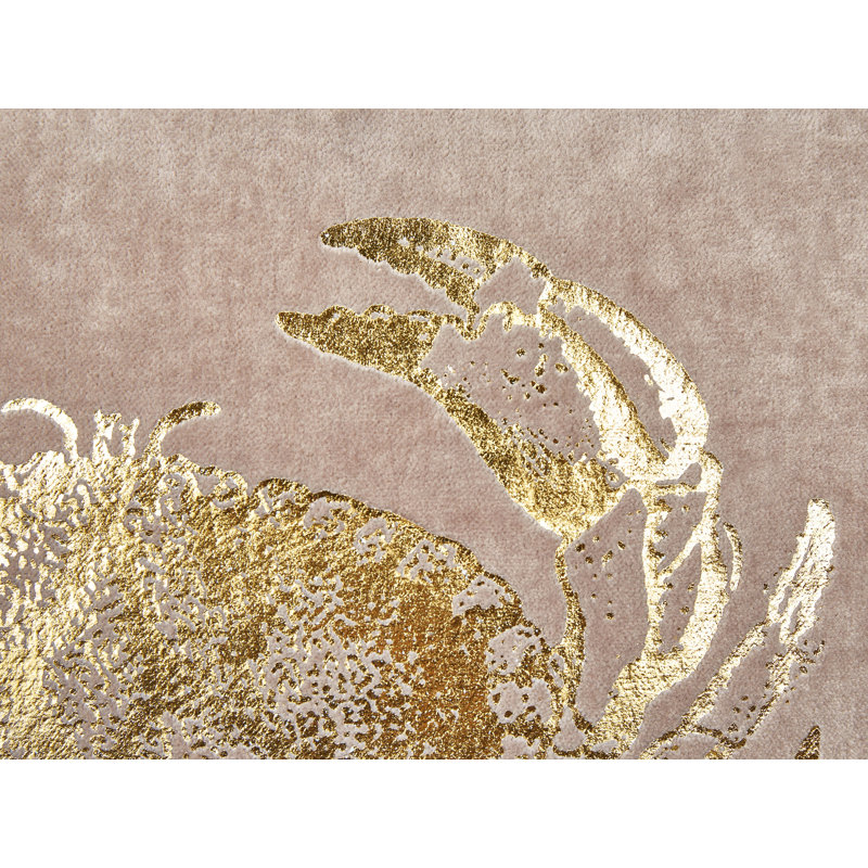Castres Animal Print Square Throw Cushion, Taupe
