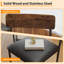 Counter Stool with Metal Frame-1274127151