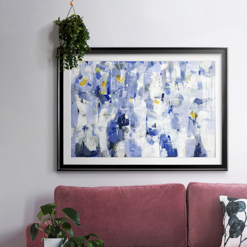 PASSING THROUGH-FramedFramed Print W Beveled Matt and Glass, Black, 27" H x 39" W x 1.5" D