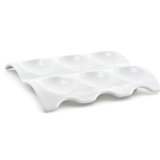 Front Of The House Porcelain Egg Platter