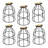 Mesure 8'' H x 6'' W Metal Bell Pendant Shade