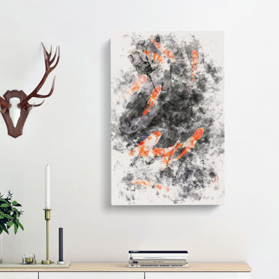 Carp & Koi Fish - Wrapped Canvas