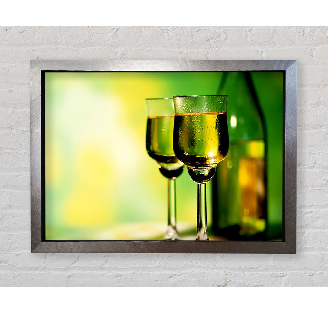 Gerahmter Kunstdruck Wine Lovers