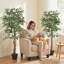 Ficus artificiel en pot de 5,3 pi pour la décoration intérieure