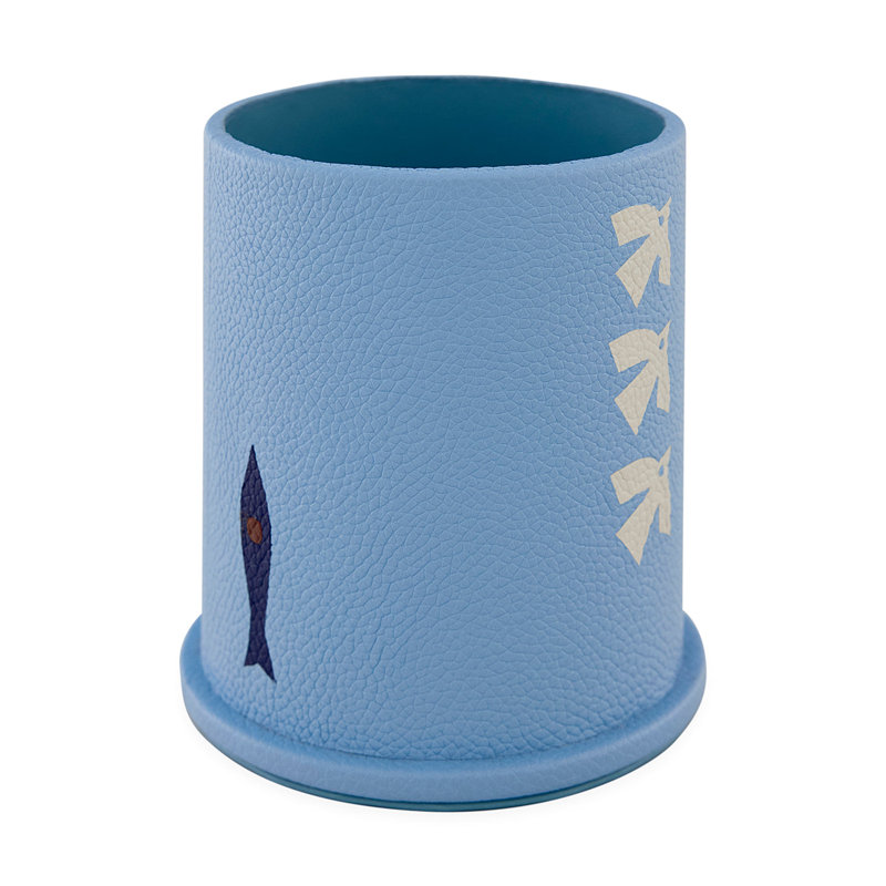 Jonathan Adler Playa Leather Pen Holder