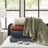 1 PCS Twin Blanket Rust-121320086-121320088