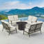Matera Outdoor 5 - Piece Conversation Set
