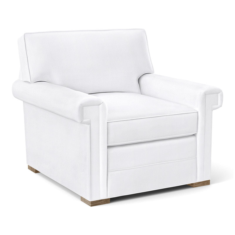 Fauteuil 36 po Davidson, Non, Neige Navada, Hampton