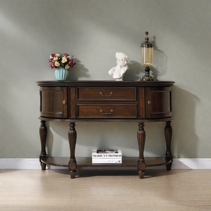 Rural Retro Solid Wood Console Table