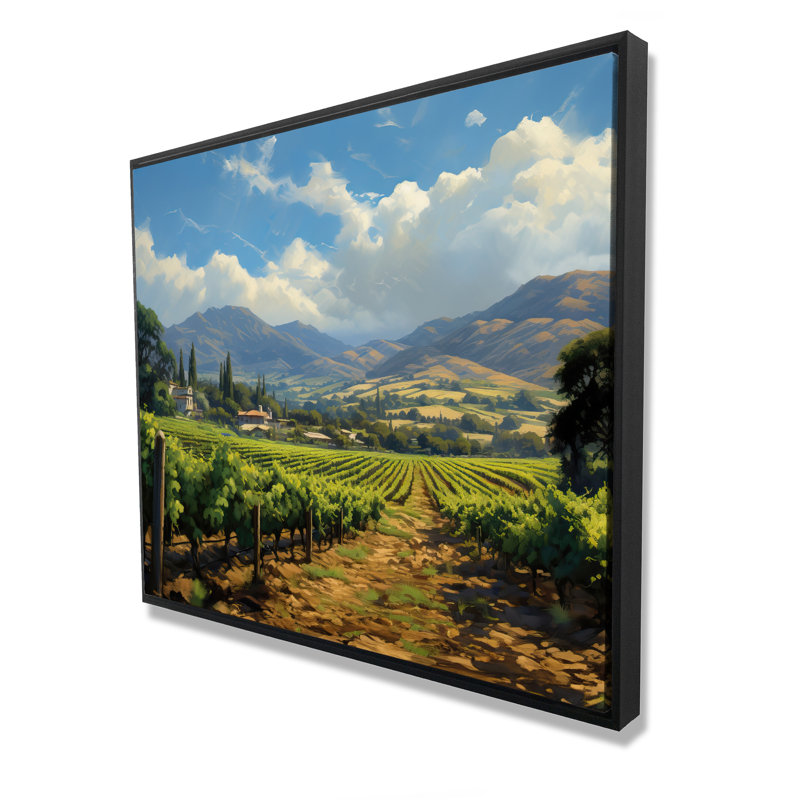 Exotic Farm - Toile encadrée contemporaine pour la décoration intérieure
