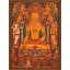 Buddha Ratnasambhava With Wealth Deities - Wrapped Canvas Print-1546360340