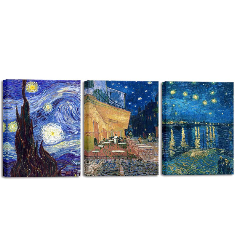 3 Piece Wrapped Canvas Print