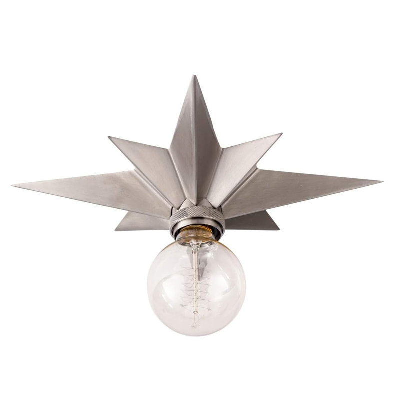 Plafonnier encastré Star - Parfait pour la chambre à coucher, le bureau, le couloir et le vestibule, Satin