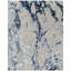Handmade Wool Abstract Area Rug-2045927936