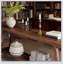 Table de canapé à 2 niveaux, console, table d'entrée très longue-364679658