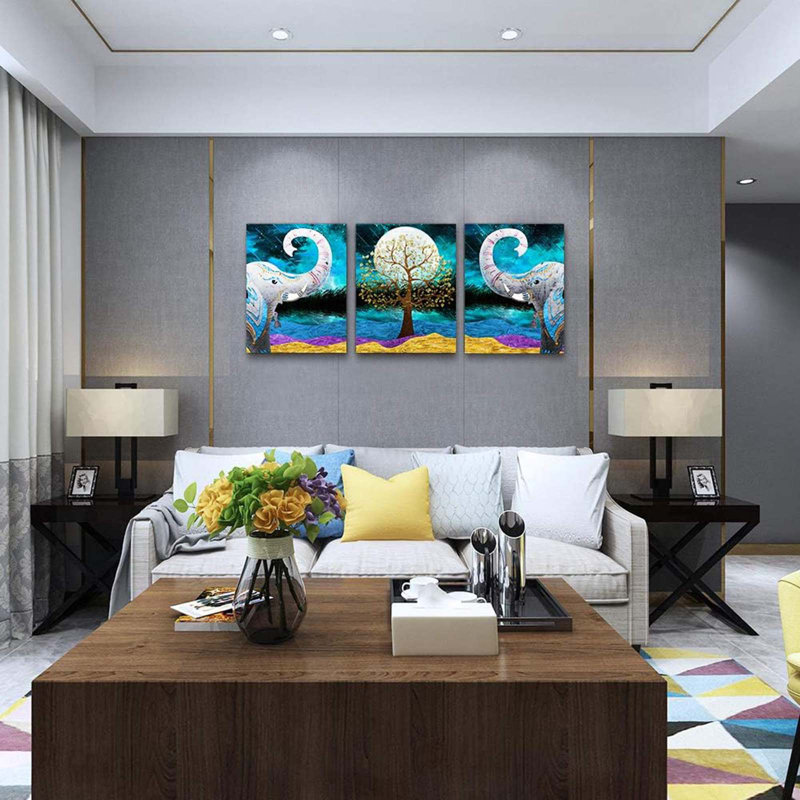 3 Piece Wrapped Canvas Wall Art