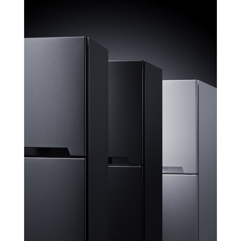 Summit Appliance 28" Wide Top-Mount Refrigerator-Freezer, White, Left Handed
