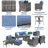 GRST Wicker/Rattan 7-Person Seating Group with Cushions-230500151
