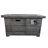Geramy Rectangle Propane Smokeless Fire Pit Table with Hidden Fuel Tank