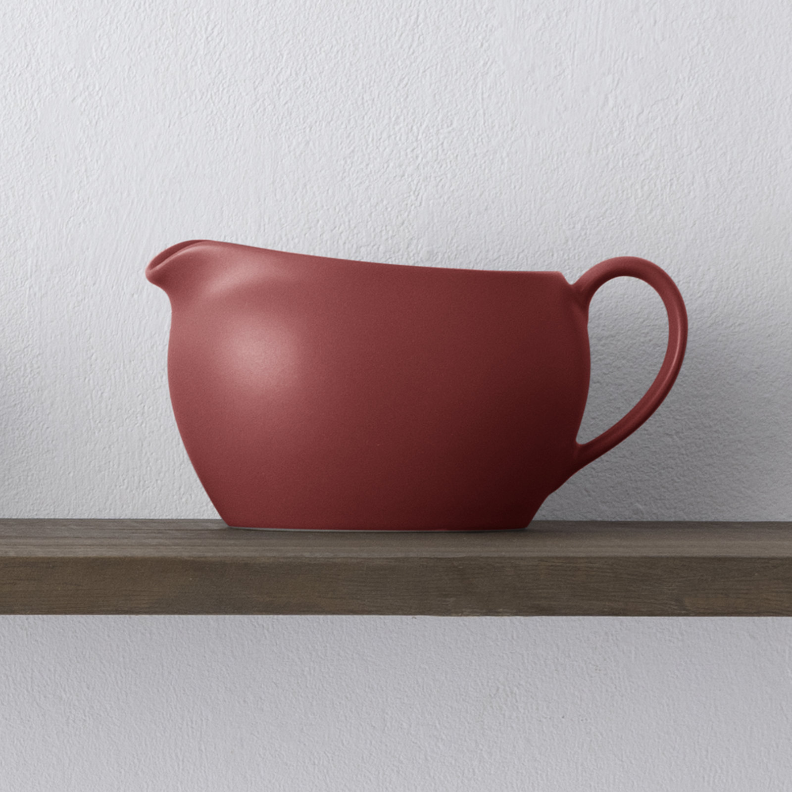 Noritake Colorwave Gravy Boat, 20 OZ., Raspberry