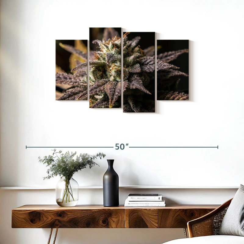 Marijuana In Winter, 22" H x 36" W