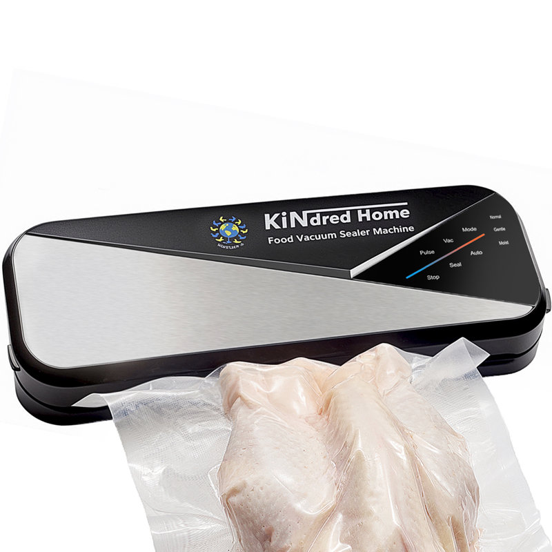 Scelleuse sous vide - Aspiration puissante, scellant les aliments secs et humides, idéale pour l'achat en vrac et la préparation des repas