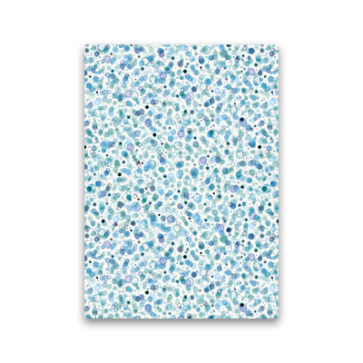Cosmic Bubbles Blue - Print