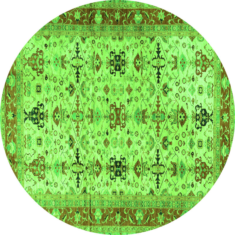 Tapis verts Traditional 2943, Rond 4 pi