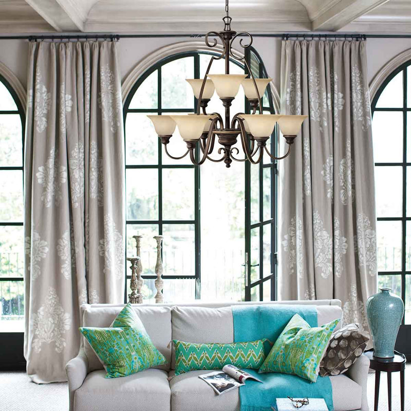 Rathburn 6 - Light Shaded Chandelier