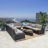 10 - Person Modular Patio Conversation Set with Cushions-849560034